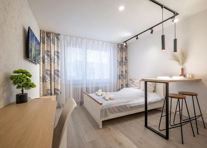 アパート Stylish - Bezplatne Parkovanie *